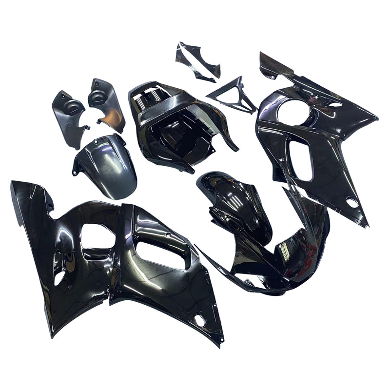 Fairings 1998-2002 Yamaha YZF-R6 Black R6  Generic