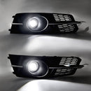 2016-2018 Audi A6 S6 Sline Fog Light Grill Cover Lamp Grille W/ Fog Light