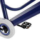 18" Kids Bike for Boys and Girls with auxiliary wheels & Rack Dark Blue