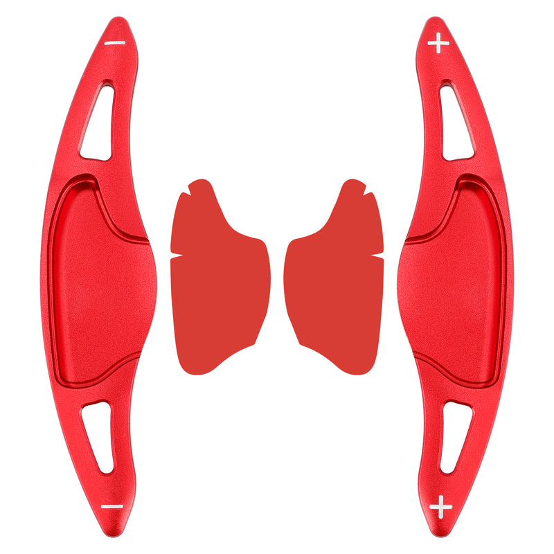 Steering Wheel Paddle Shifter Extension For Honda FIT VEZEL HRV Aluminium Red