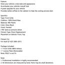 Sport Style Front Bumper Radiator Grill Grille Fit Audi Q7 SQ7 2005-2015