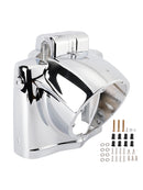 7" Round Headlight Nacelle Cover For Touring Road King FLHR 2014-2023