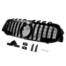GT-Style Front Bumper Grille Fit Mercedes Benz A-Class W177 2019-2023 Black