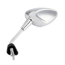 Chrome Mirror Set Shorty For Vespa GTS 125 300 HPE Sprint Primavera 50 125 150