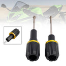 Crash Bobbin Protector Slider Aluminum Gold For Kawasaki Ninja 650 2017-2023