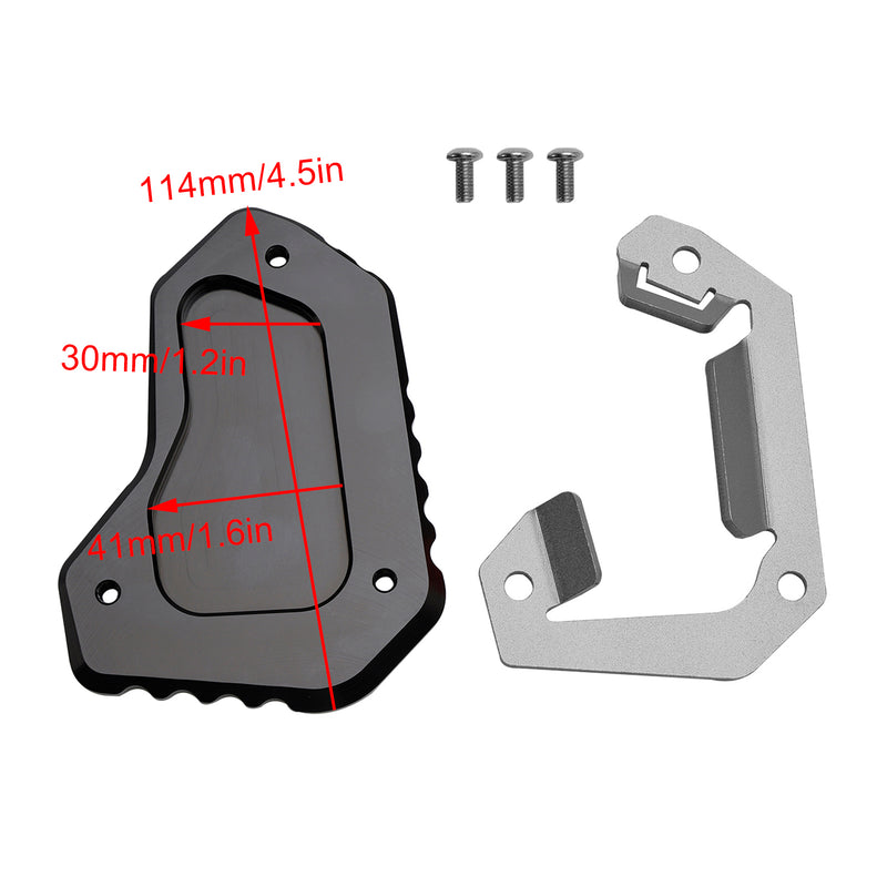 Kickstand Enlarge Plate Pad fit for Tiger 1200 Explorer（V13VG）2012-2015