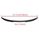 2020-ON BMW 4 Series G22 Coupe Model Gloss Black Rear Boot Spoiler