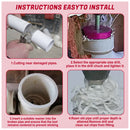 9PCS PVC Pipe Reamer Kit Fitting Socket Saver SCH Plumbing Tools For 1/2" Drills