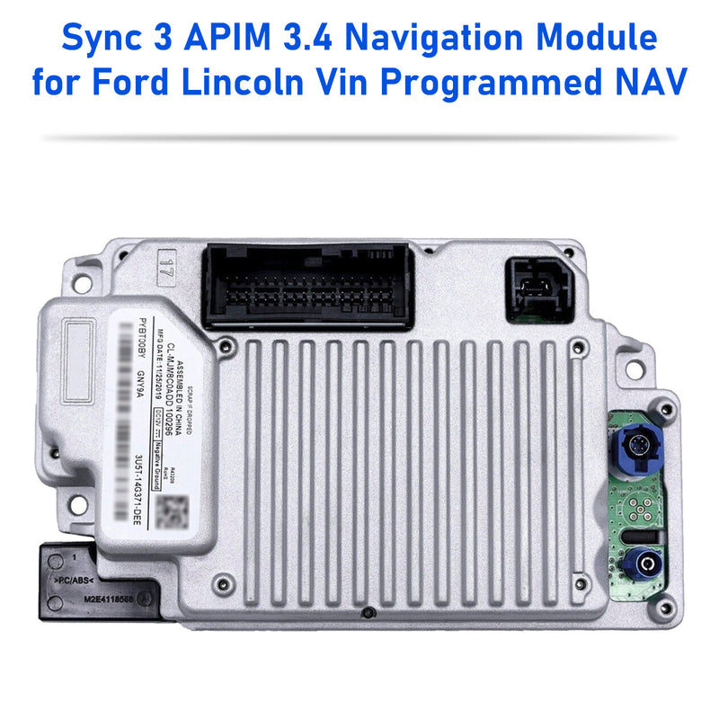 Sync 3 APIM 3.4 Navigation Module for Ford Lincoln Vin Programmed NAV