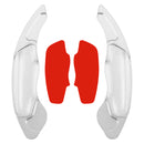 Steering Wheel Paddle Shifter Extension For VOLVO XC60 XC90 Aluminium Silver