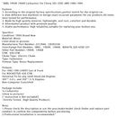 1982-1985 CHEVY Cars & Truck Carburetor 4BBL 1904R 1906R