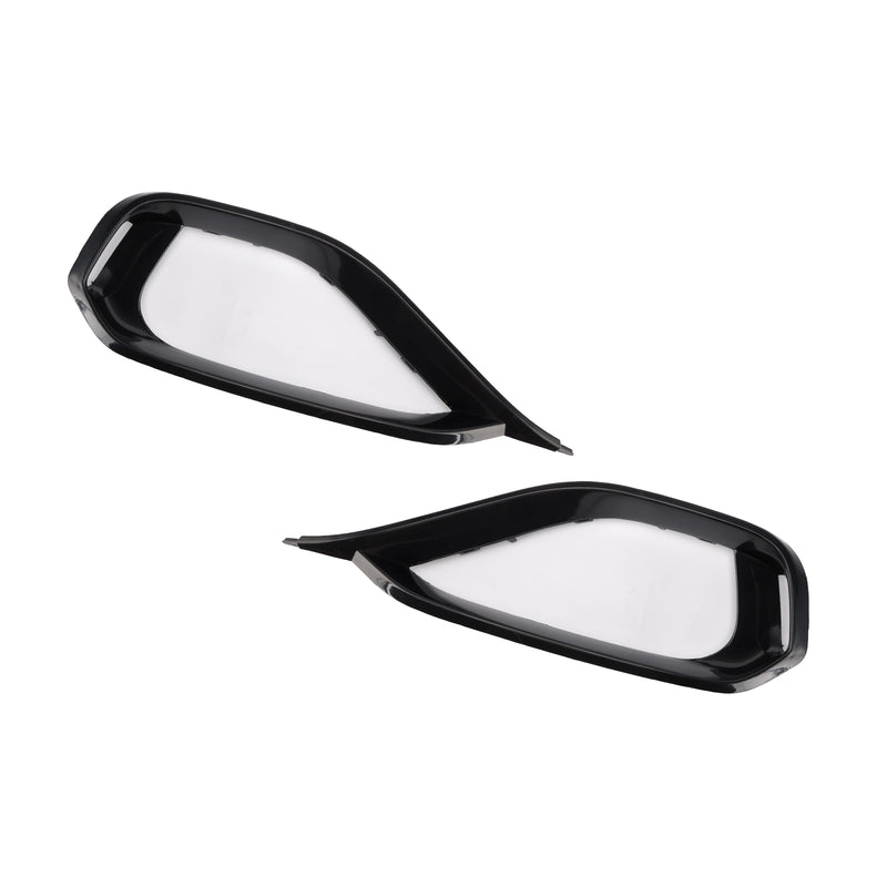 Left & Right Fog Light Bezel Grille Front Bumper Trim Fit BMW 428i F32 F33 F36