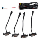 Smoked Lens Amber Light Front Grille LED Light Kit Fit Toyota Tacoma 2016-2023