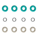 4PCS Fuel Injector Service Kit O-Ring 0261500354 Fit Audi Fit Skoda 1.2L 1.4L