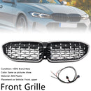 Chorme Diamond Kidney Grille Grill 51138072085 Fit BMW 3 Series G20 2019-2022