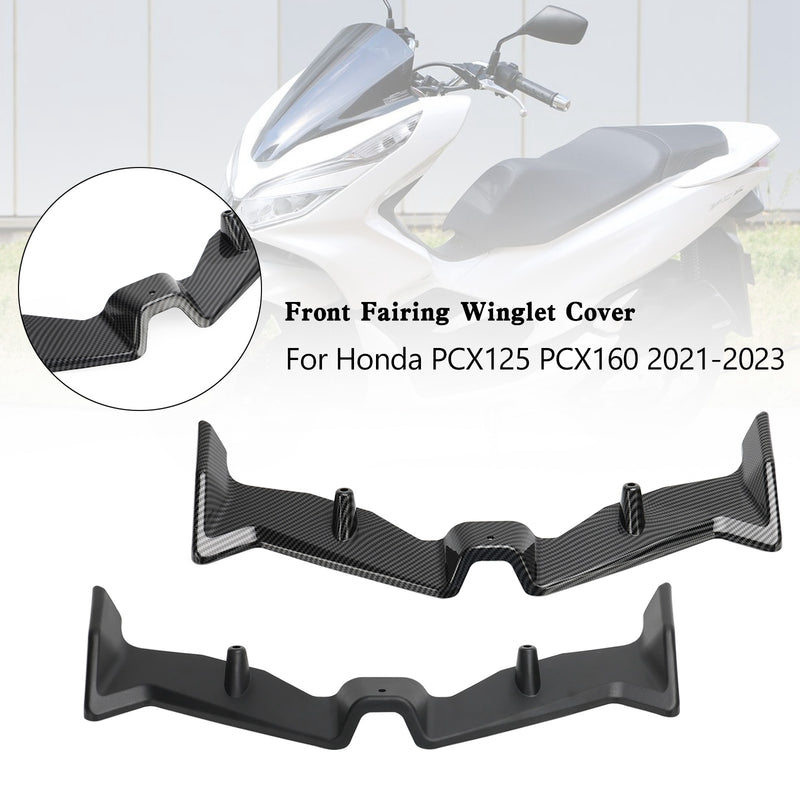 Honda Pcx125 Pcx160 2021-2023 Front Fairing Aerodynamic Winglet Cover Durable