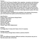 2x Diesel Fuel Pressure Gauge Sensor Fit Dodge Ram 12-Valve 24-Valve 5.9L 6.7L