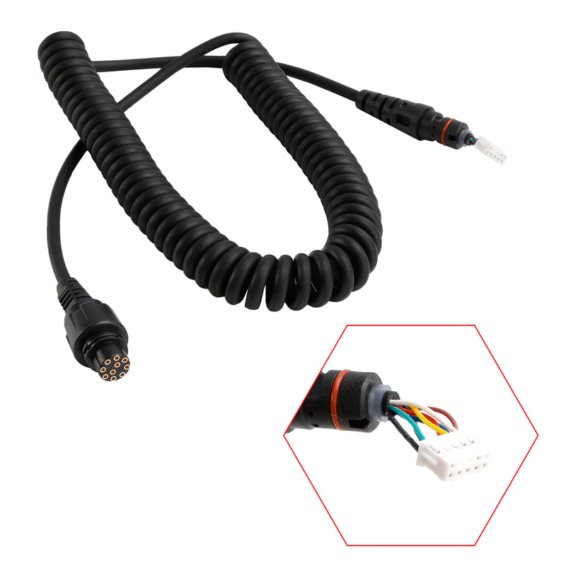 SM19A1 Button Talk Microphone Cord Hand Microphone Cable For MD780 MD650 RD980