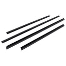 4pcs Door Belt Weatherstrip Molding Seal For Honda Fit Jazz 2008-2013