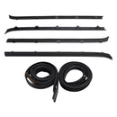4PCS Car Window Weatherstrip+2 Seals For GMC C1500 C2500 C3500 K1500 K2500 K3500
