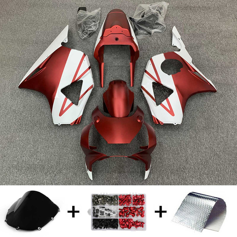 Amotopart Honda CBR954 2002-2003 Fairing Kit Bodywork Plastic ABS