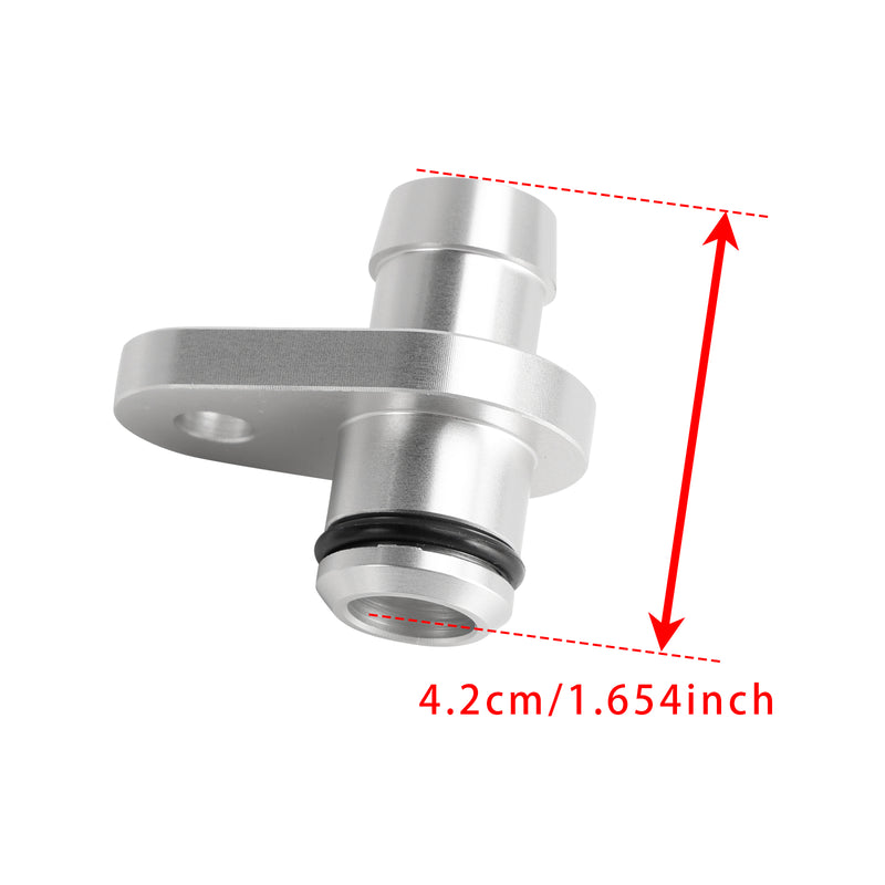 4x Crankcase Breather Repair Fittings For GM GMC Duramax Diesel 6.6L