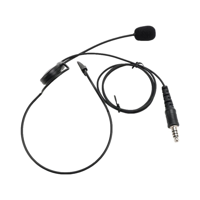 7.1-C7 Ordinary Rear Mount Big Plug Tactical Earhook Headset Earphone In-ear