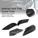 2019-2026  Fit Mercedes Benz W464 W465 Carbon Fiber Seat Side Panel Cover Trim
