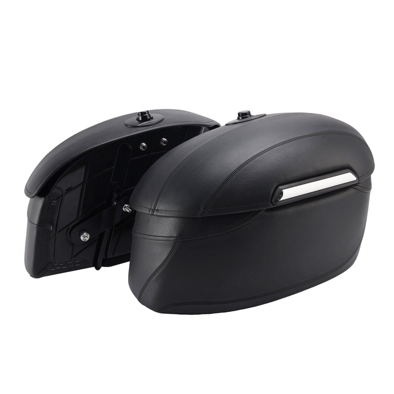 Side Saddle Bag Mounting Bracket Black Fit For Sportster 883 1200 X48 04-25