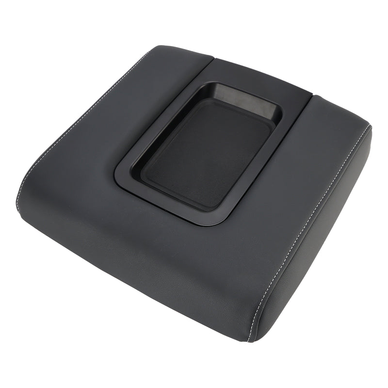 PU Leather Armrest Lid 22881398 For Chevy Silverado 1500 2500 3500 2015-2019