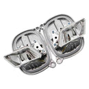 Left+Right LED Cornering Light Module For BMW 6 Series F12 F13 F06 LCI 2014-2018