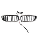 2014-2020 Fit BMW F32 F33 F36 F82 Black Front Kidney Grille Grill Dual Slat
