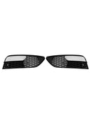 2PCS Front Bumper Fog Light Cover Grille Grill Fit Audi A3 2012-2016