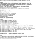 Positive Battery Terminal Cable 61126989780 For BMW E60 5 Series 525i 528i