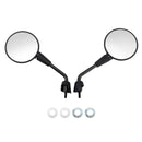 Mirror M8 Shorty left & right Black For Piaggio Vespa Primavera 50 125 150