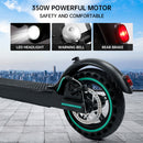 8.5" Folding Electric Scooter 350W 35KM Maximum battery life Range Super high speed 30 KM/H,3 speed