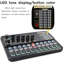 V10 Sound Card Live Sound Card Mobile Phone Karaoke Computer Live Broadcast Tik Tok Equipment