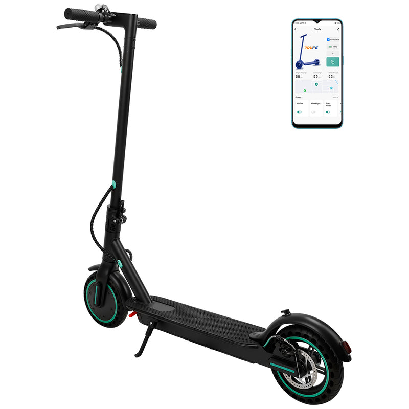 8.5" Folding Electric Scooter With app 350W 35KM Range 30km/h City Commute