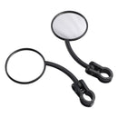 EASY CLAMP ON FOLDING MIRROR SET FOR ENDURO MX CROSS TRAIL ATV SUPERMOTO