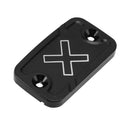 Black Brake Clutch Fluid Tank Caps For Ducati DesertX Scrambler 800 1100 2015+