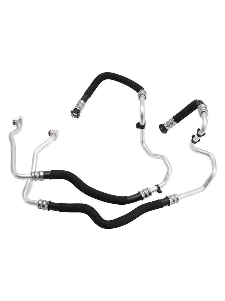 09/2008-02/2017 BMW 5' 550i Engine Oil Cooler Line 17227589509 17227589510