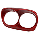 Dual Headlight Trim Bezel Cover Fairing For Road Glide 1998-2013
