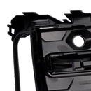 2PCS Front Bumper Fog Light Grille Trim Fit Audi A6L C8PA 2023+ Black