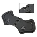 Pair Cnc Heat Shield Saddle Protector Blackb For Harley Flhx  Fxdls Xl Sportster Brown