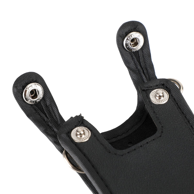 Multifunction Radio Leather Case Walkie Talkie Bag For Baofeng UV82 UV82L UV82HP