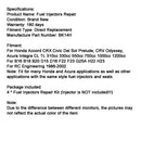 4PCS Fuel Injector Seal O-Ring Kit fit Honda Accord CRX Civic DelSol Prelude