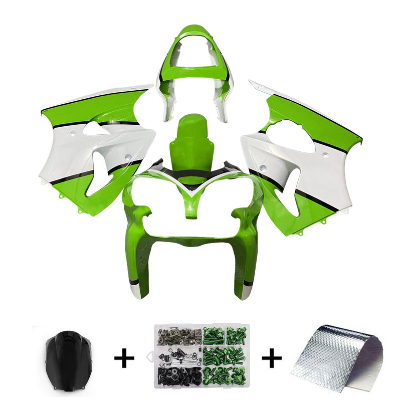 Injection Fairing Kit Bodywork For Kawasaki ZX6R 636 2000-2002 ZZR600 2005-2008
