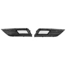 Chrome Fog Light Cover Grille Fit Audi A4 B8.5 2013-2015 Standard Bumper