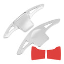 Steering Wheel Paddle Shifter Extension For Ford Explorer 13-19 Aluminium Silver