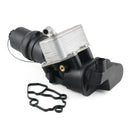 Engine Oil Cooler Oil Filter Assembly For VW Jetta GTI Passat Eos 2.0L 2006-2008